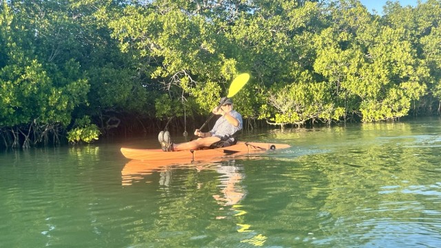 Our first trip down the Boot Key Harbor canal