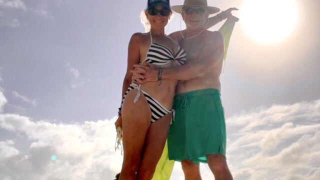 Lovers on the beach