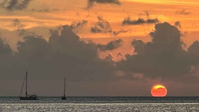 The end of another day in Marathon