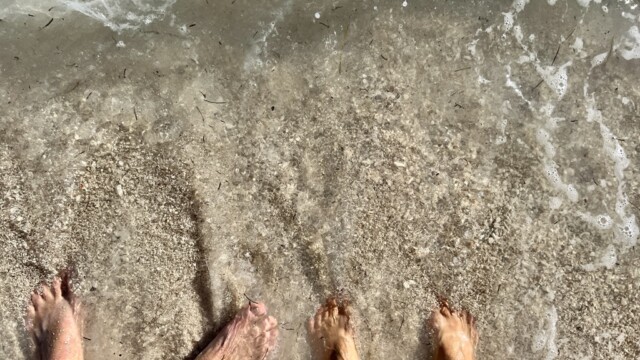 We finally got our feet wet in the Keys!